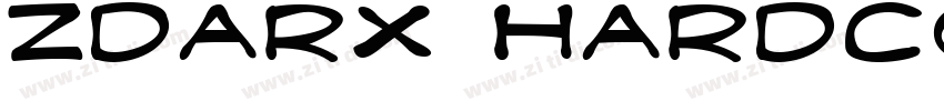 Zdarx Hardcore字体转换